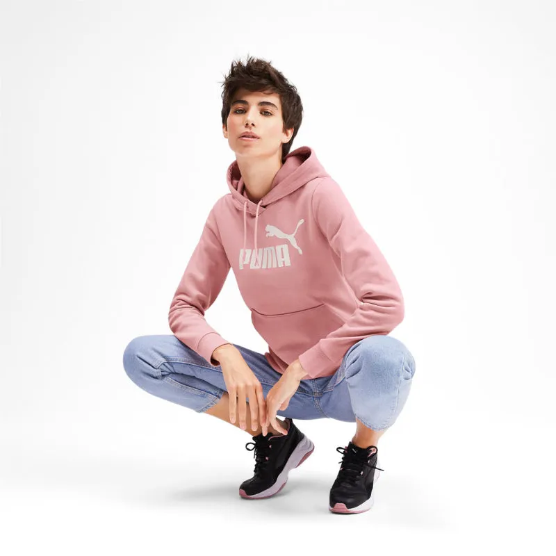 PUMA WOMENS ESSENTIALS FLEECE HOODIE