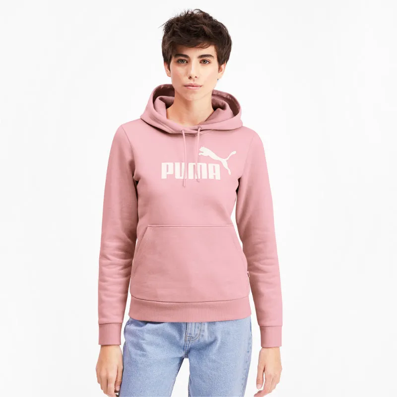 PUMA WOMENS ESSENTIALS FLEECE HOODIE