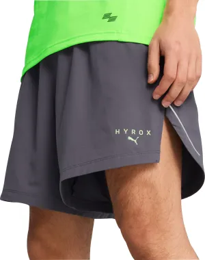 Puma X HYROX Ultraweave 6 Inch Mens Training Shorts - Grey