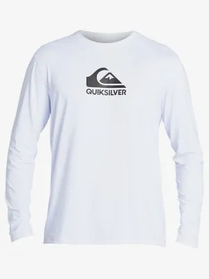Quiksilver Mens Solid Streak Long Sleeve UPF 50 Surf T-Shirt