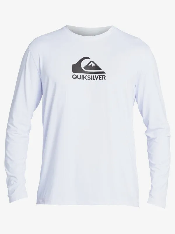 Quiksilver Mens Solid Streak Long Sleeve UPF 50 Surf T-Shirt