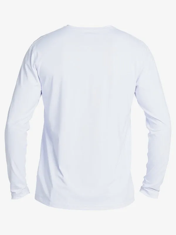 Quiksilver Mens Solid Streak Long Sleeve UPF 50 Surf T-Shirt