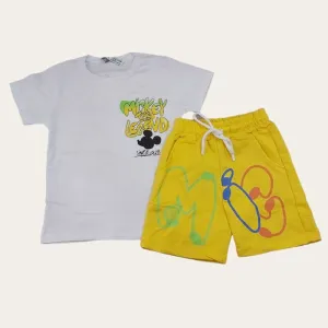 "Mickey The Legend" Shorts Set S-140