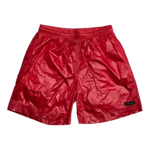 Raised By Wolves Ultralight Ripstop Shorts Red