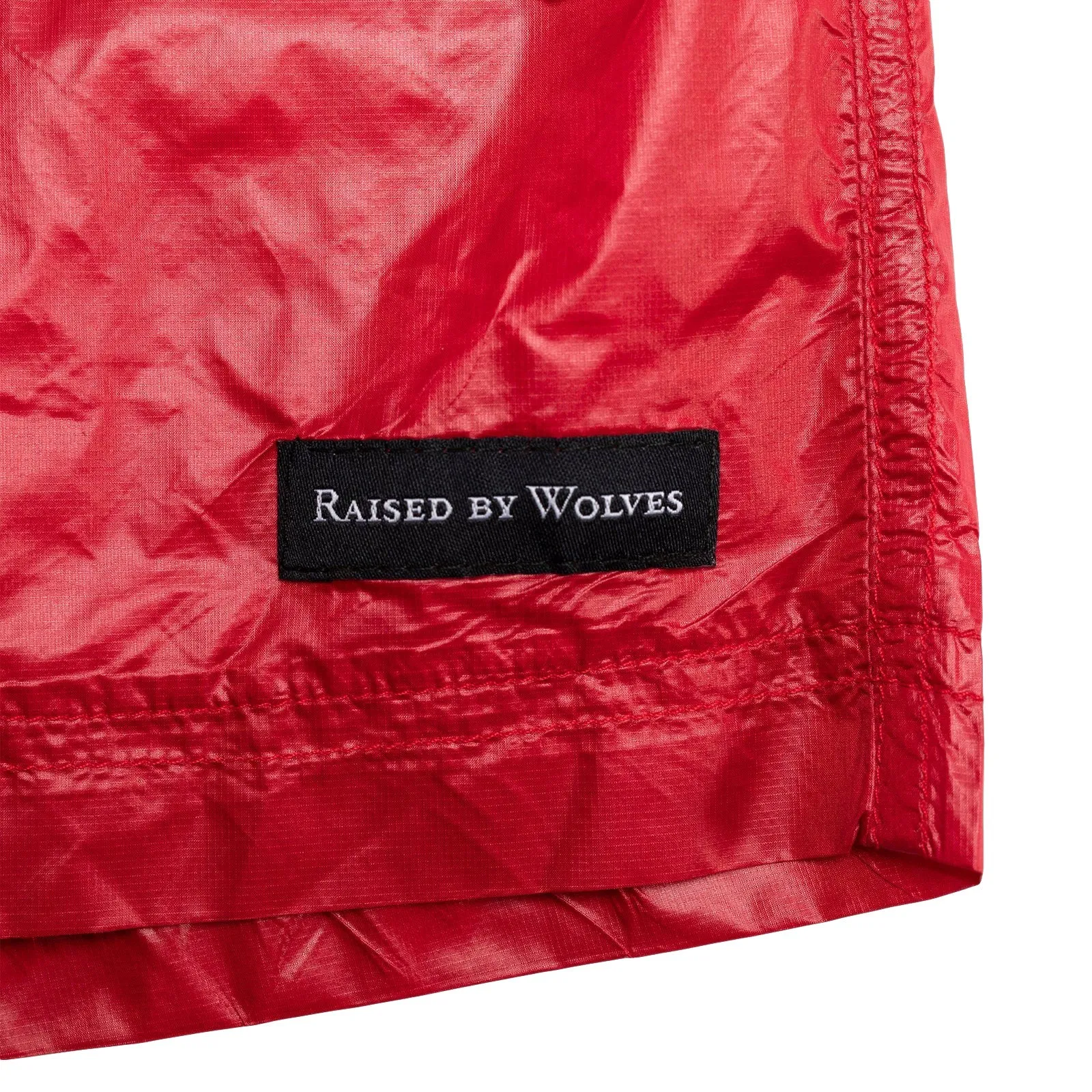 Raised By Wolves Ultralight Ripstop Shorts Red