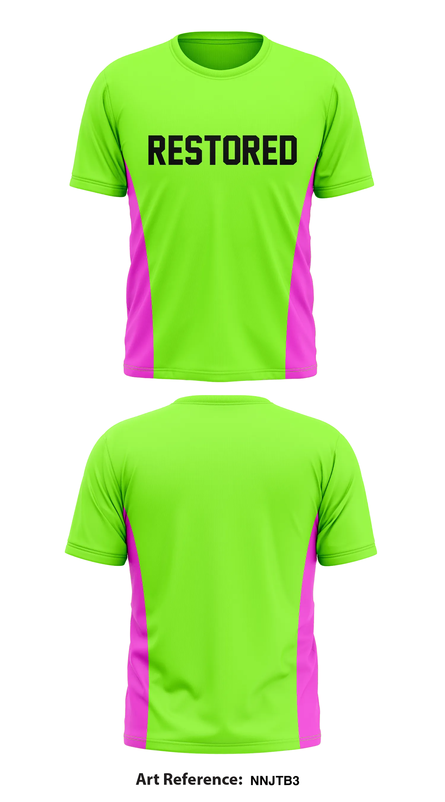 Restored Store 1 Core Men's SS Performance Tee - NnJtb3
