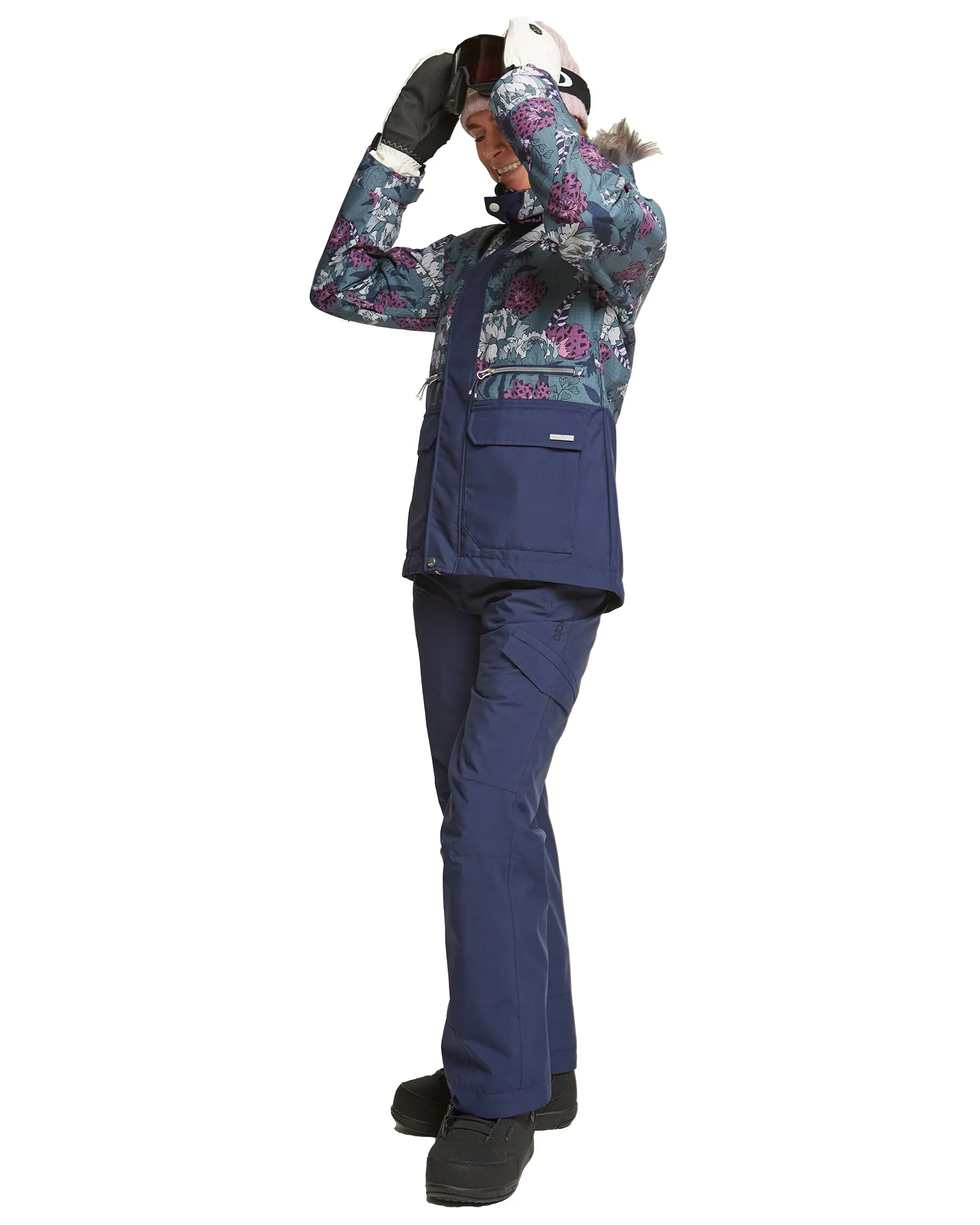 Rojo Wilder Jacket Womens Floral Anicamo Stormy Weather