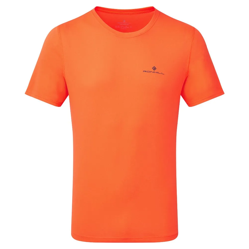 Ronhill Men's Core Short Sleeve Tee - Fluo Orange/Legion