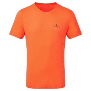 Ronhill Men's Core Short Sleeve Tee - Fluo Orange/Legion