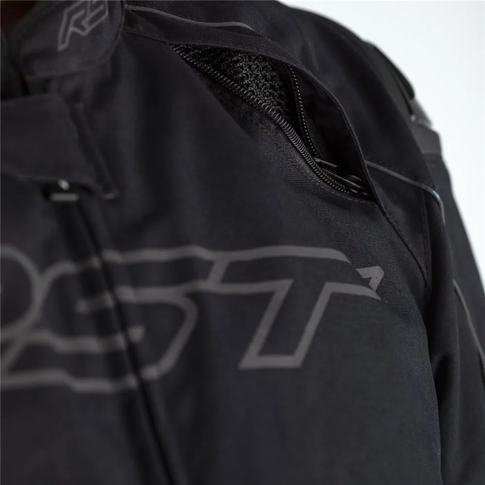 RST Sabre Airbag Textile Jacket Black / White