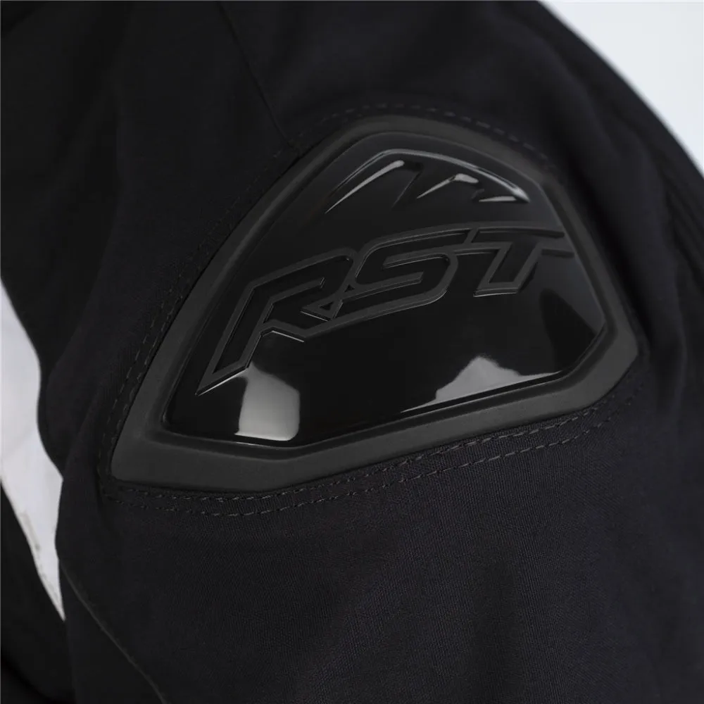 RST Sabre Airbag Textile Jacket Black / White