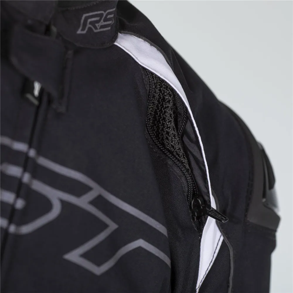 RST Sabre Airbag Textile Jacket Black / White