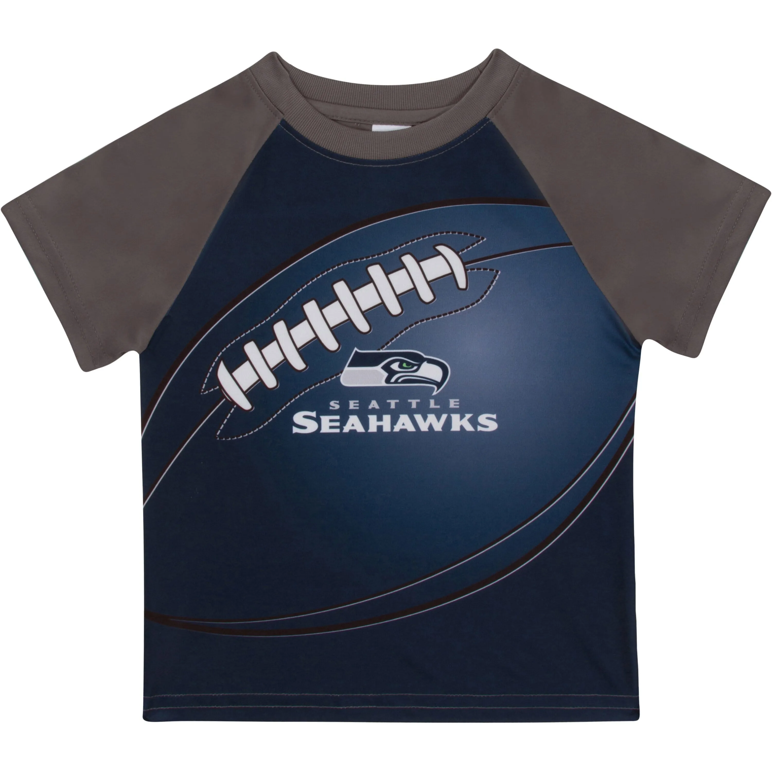 Seattle Seahawks Boys Short Sleeve Tee Shirt