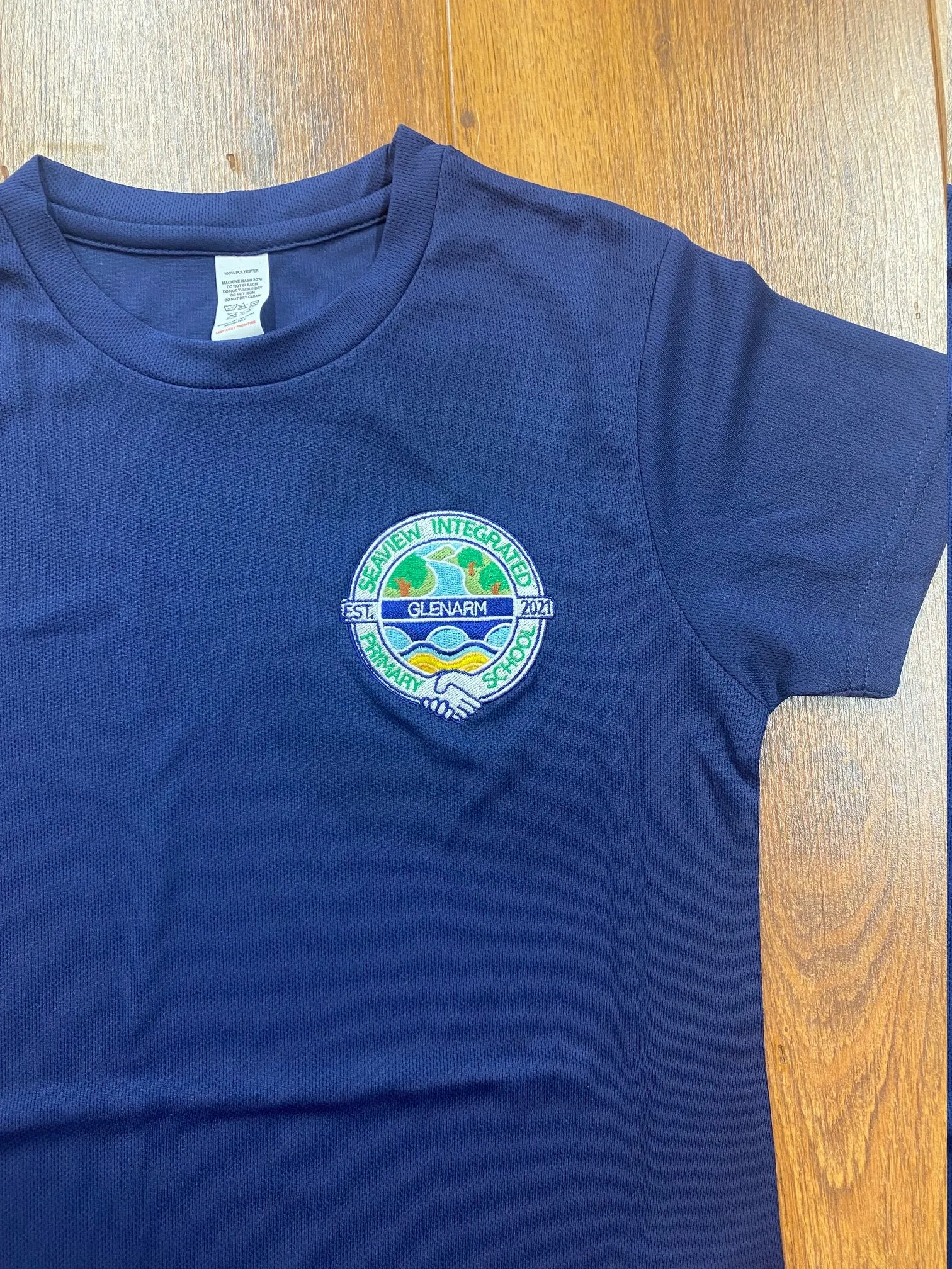 Seaview Integrated Primary School Sports Top ** Delivery for these start of September