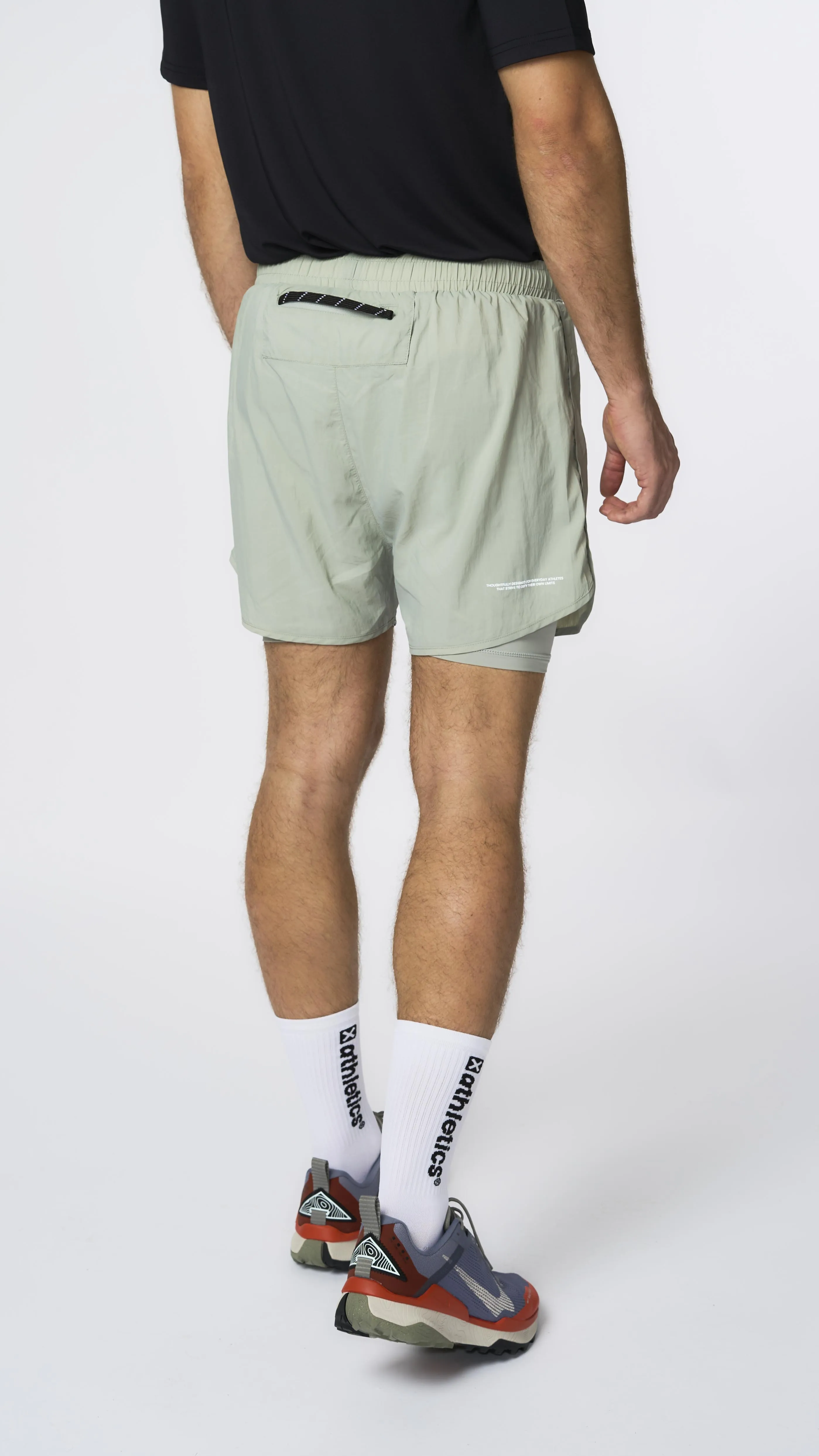 SHORTS TRAIL GLACIAR GREY