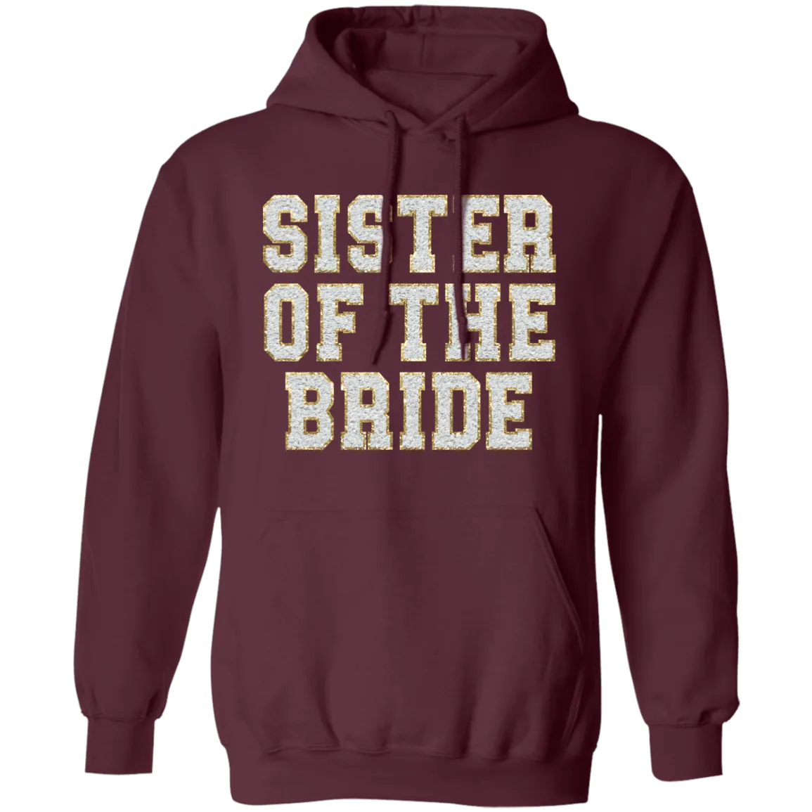 Sister of the Bride Pullover Hoodie