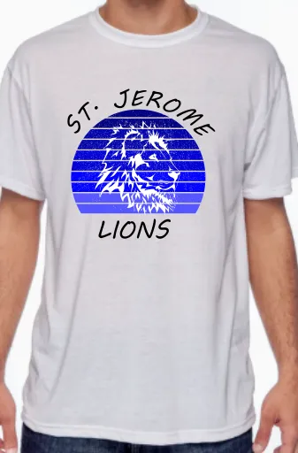 SJS Blue Circle Tee Shirt