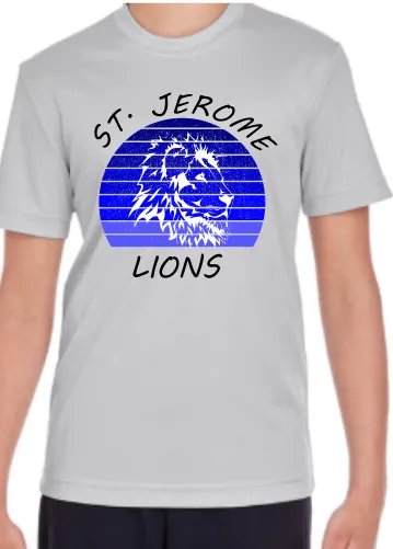 SJS Blue Circle Tee Shirt