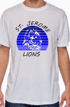 SJS Blue Circle Tee Shirt
