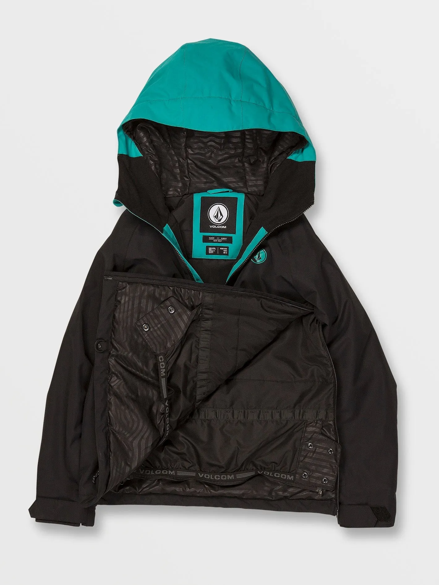 Sluff Insulated Jacke - BLACK - (KINDER)