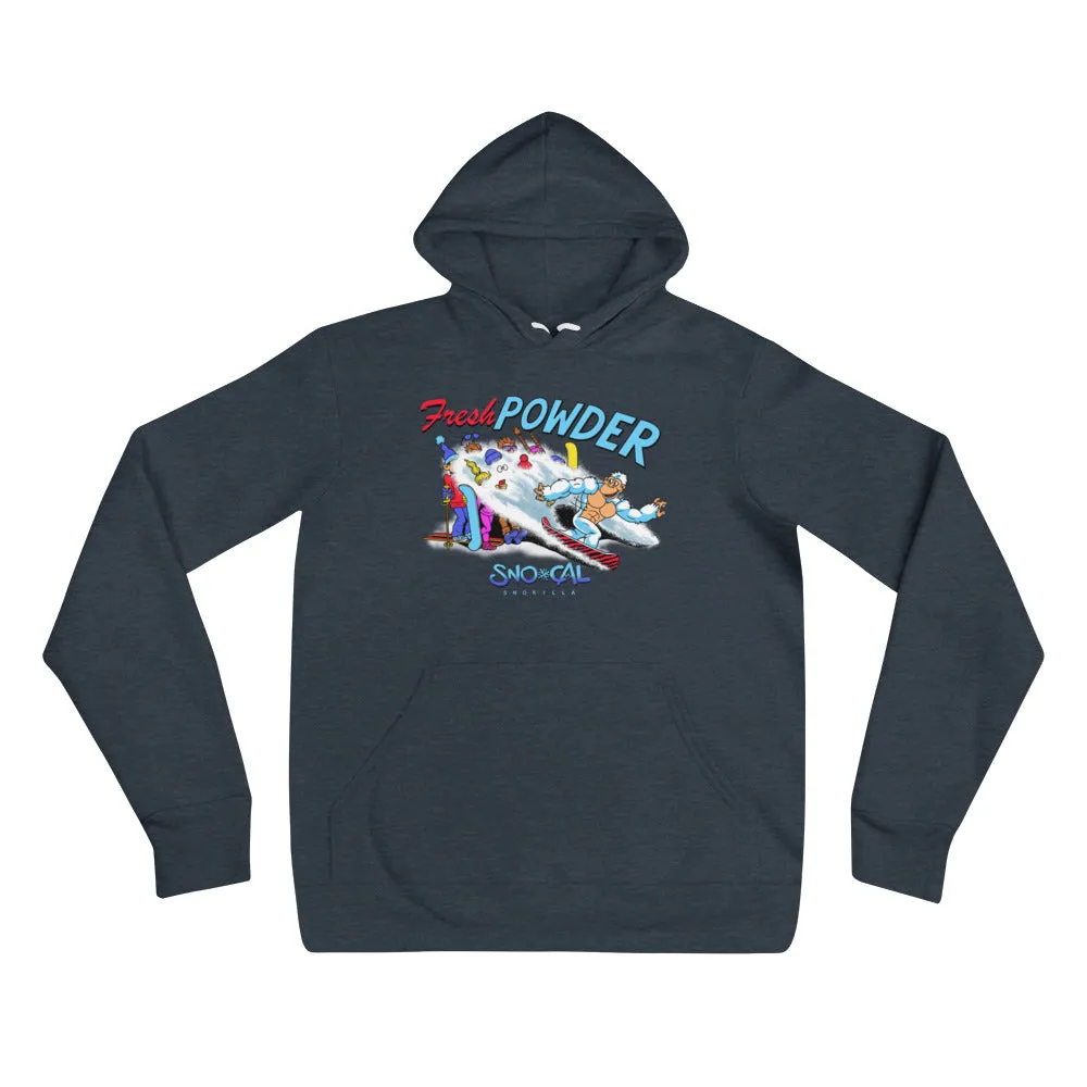 Sno Cal Snorilla Fresh Powder Snowboard Hoodie