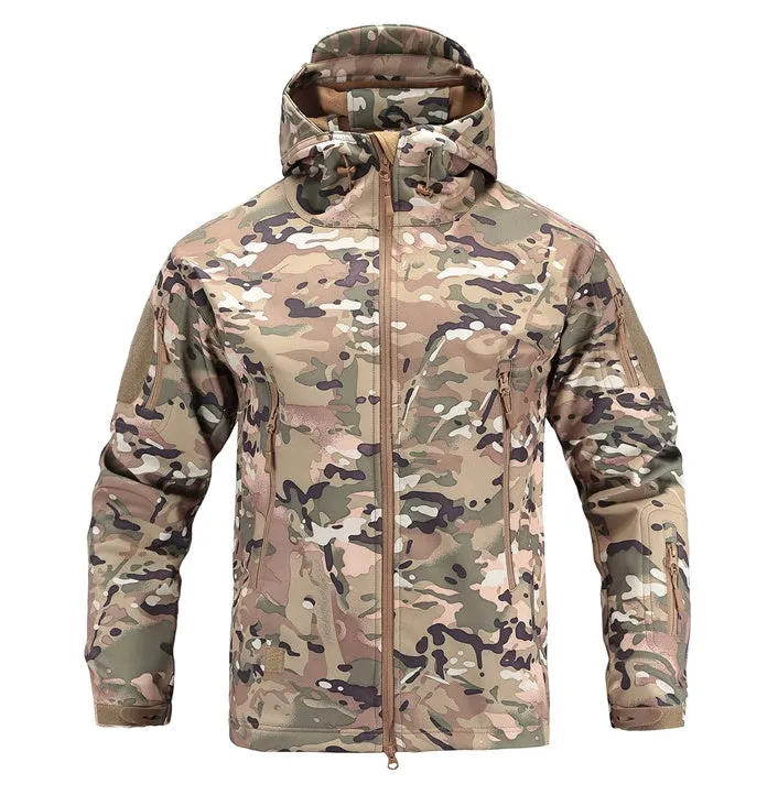 Softshell Waterproof Tactical Military Jacket - Multicam
