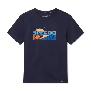 S/S SWIM TEE - T-shirt de natation pour garçons (Junior) - Speedo