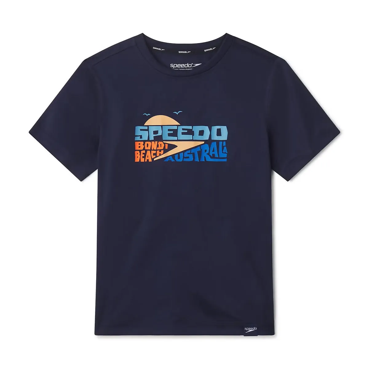 S/S SWIM TEE - T-shirt de natation pour garçons (Junior) - Speedo