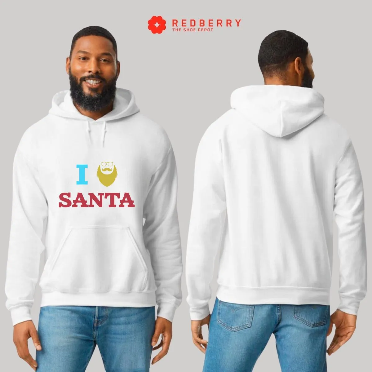 Sudadera Deportiva Hombre Navideña Hoodie 009