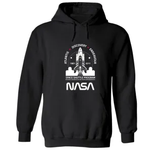 Sudadera Hombre Hoodie Nasa Cohete