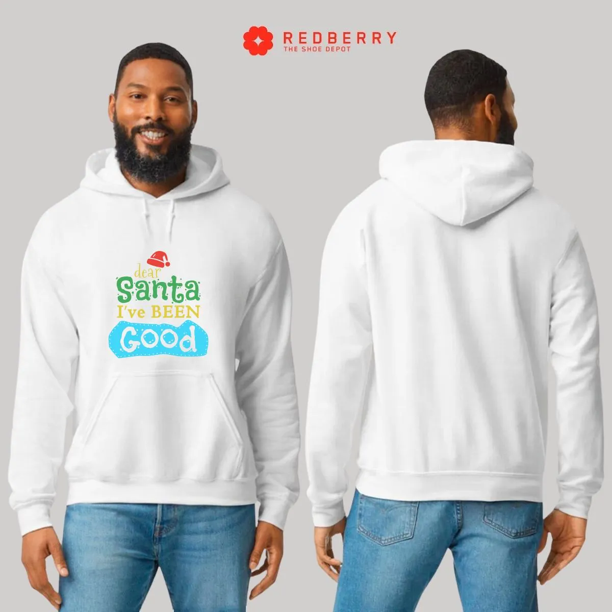 Sudadera Navideña Hombre Deportiva Hoodie 010