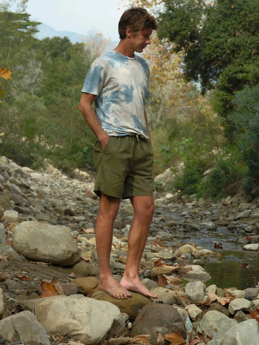 Summer Shorts - Faded Mash Green
