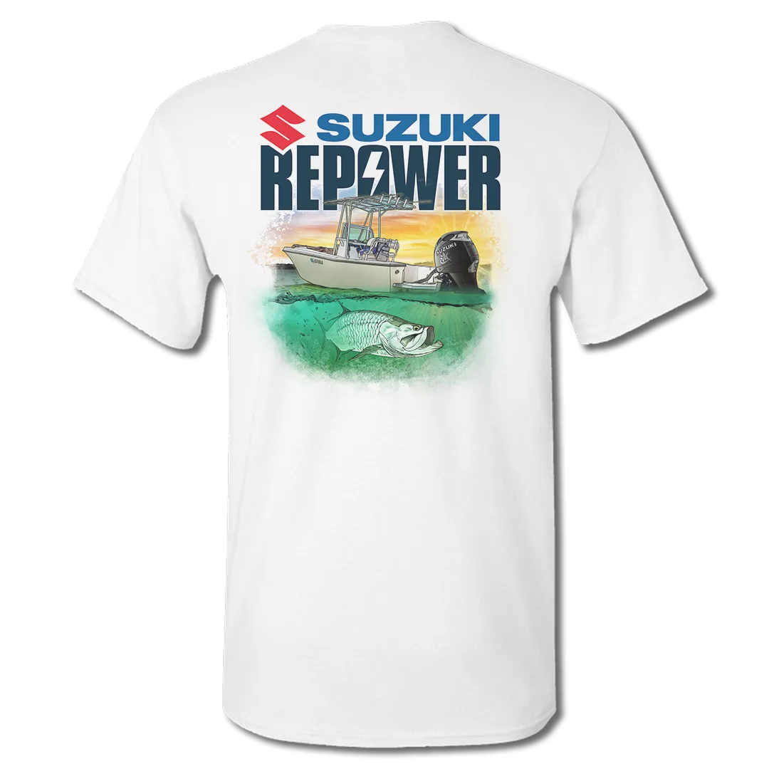 Suzuki Repower Inshore - Short Sleeve Performance T-Shirt