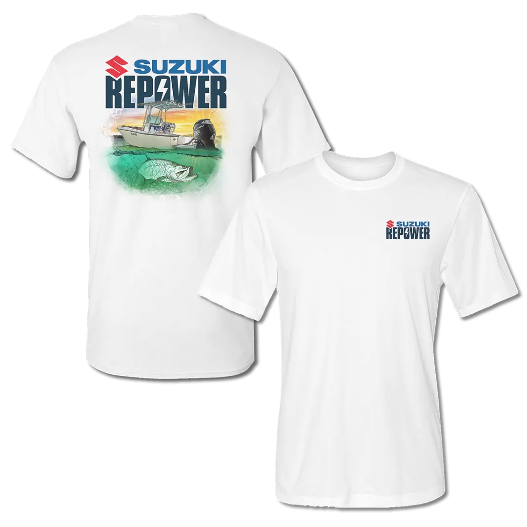 Suzuki Repower Inshore - Short Sleeve Performance T-Shirt