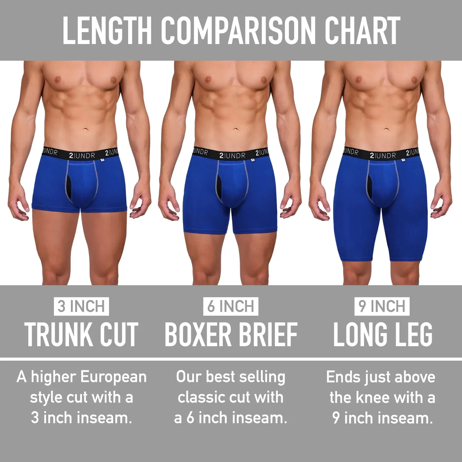 Swing Shift Print 6" Boxer Brief