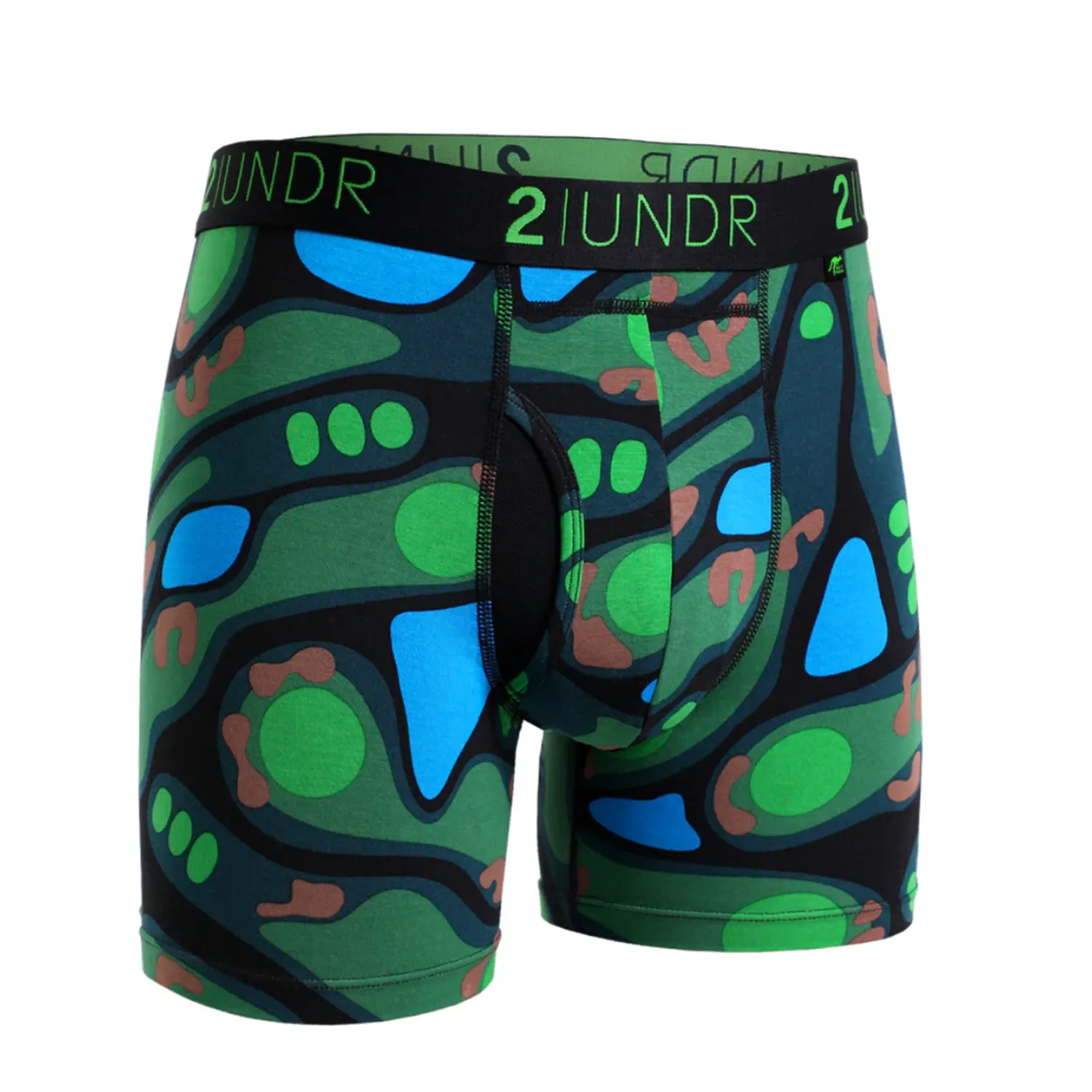 Swing Shift Print 6" Boxer Brief