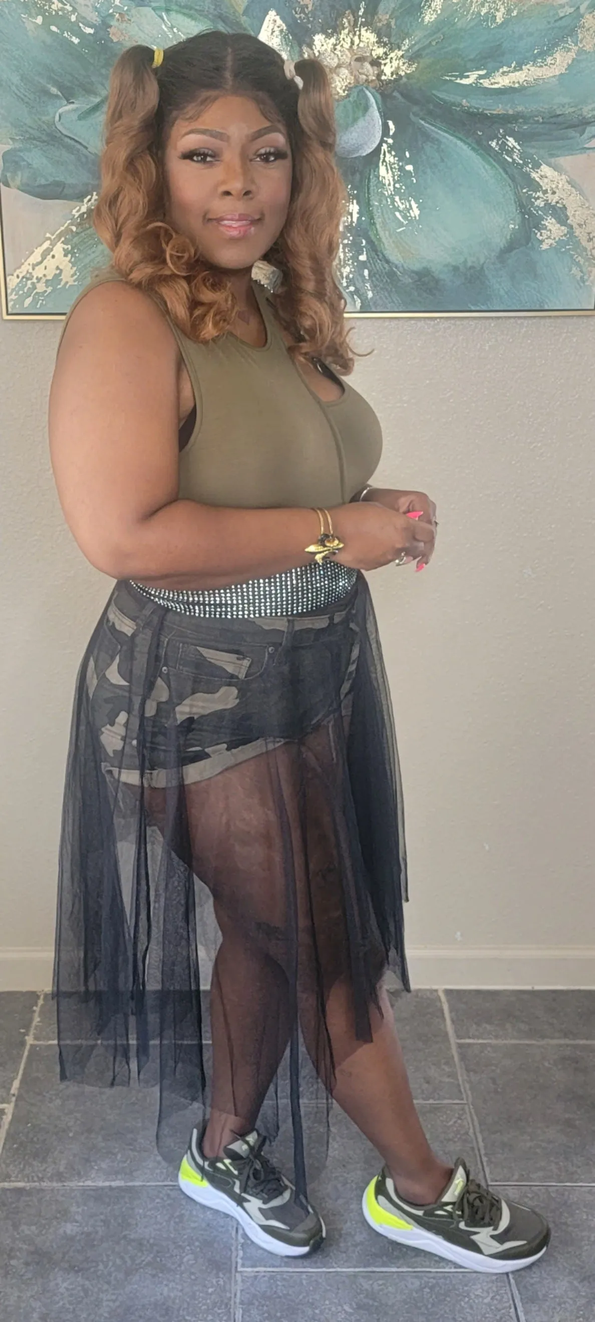Taylormaid Mesh Skirt