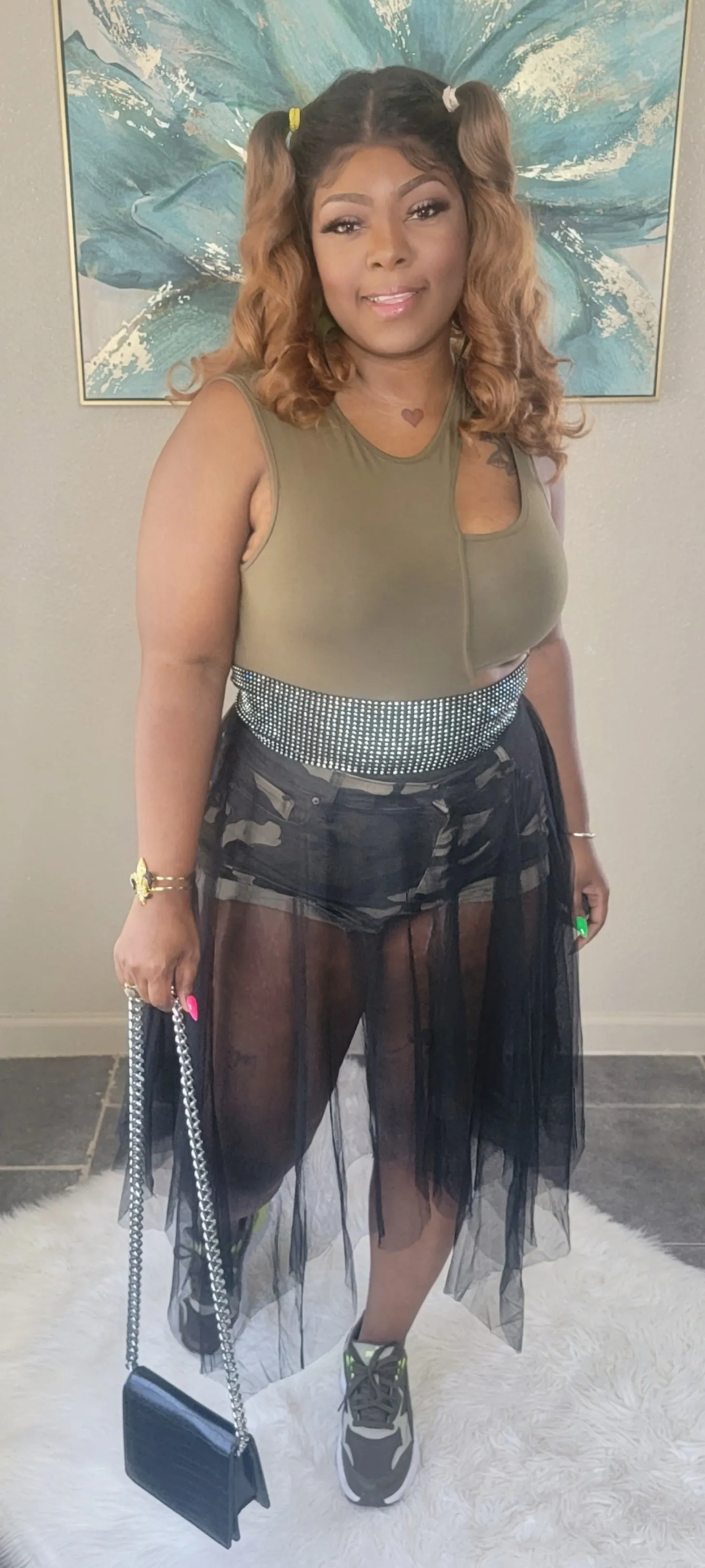 Taylormaid Mesh Skirt