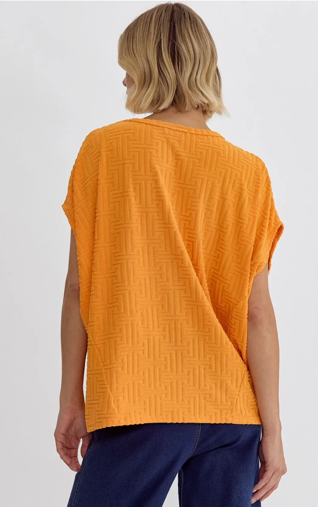Textured Terry Short Set {Apricot}