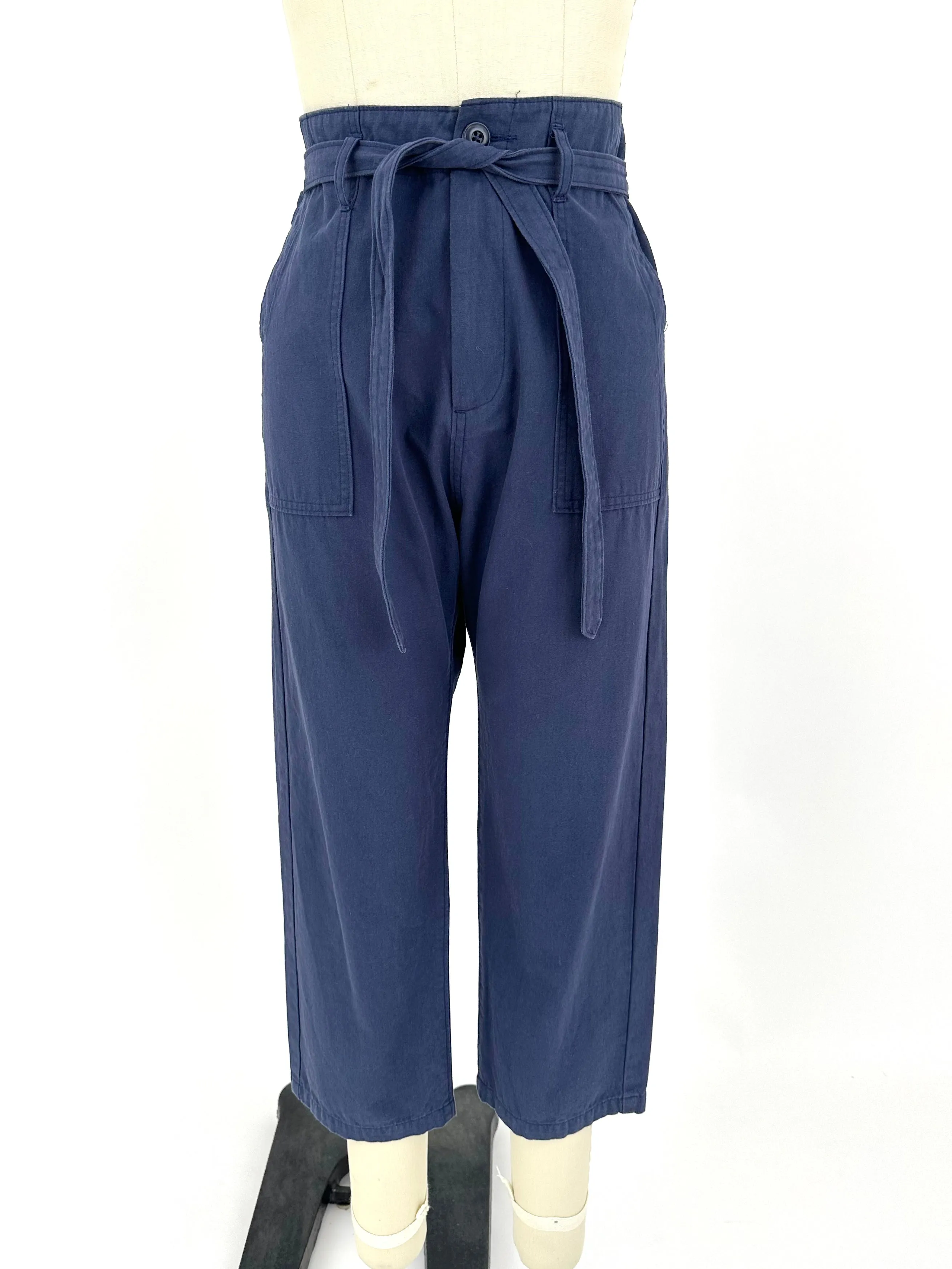 The Great Belted Cotton Trousers