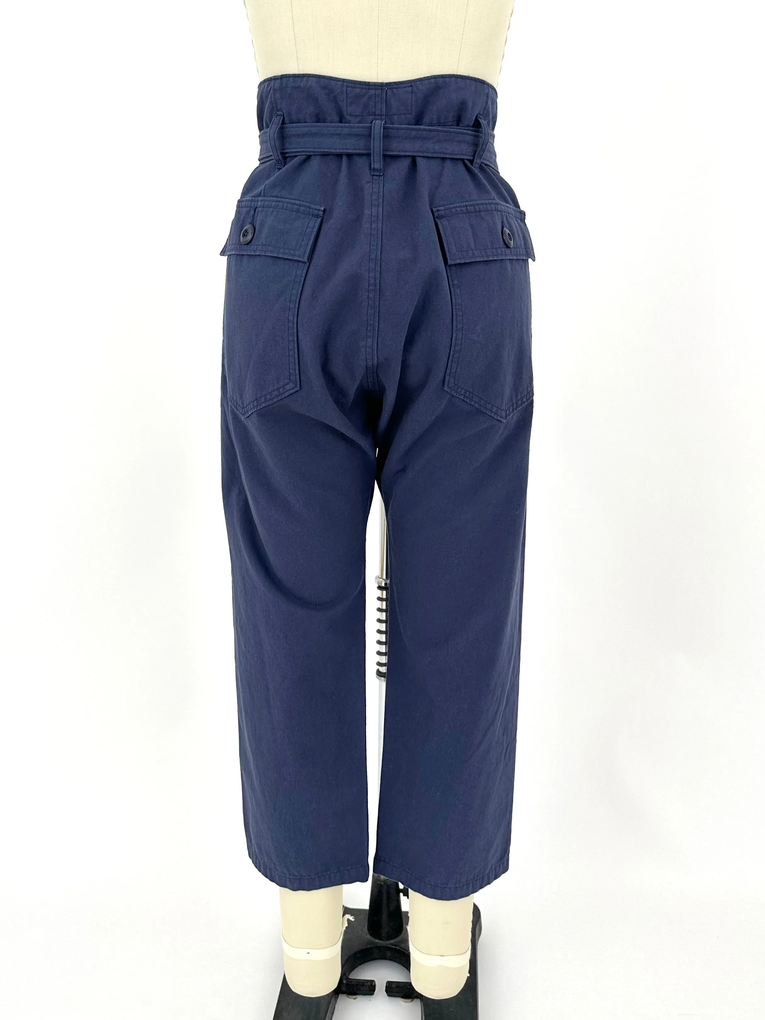 The Great Belted Cotton Trousers