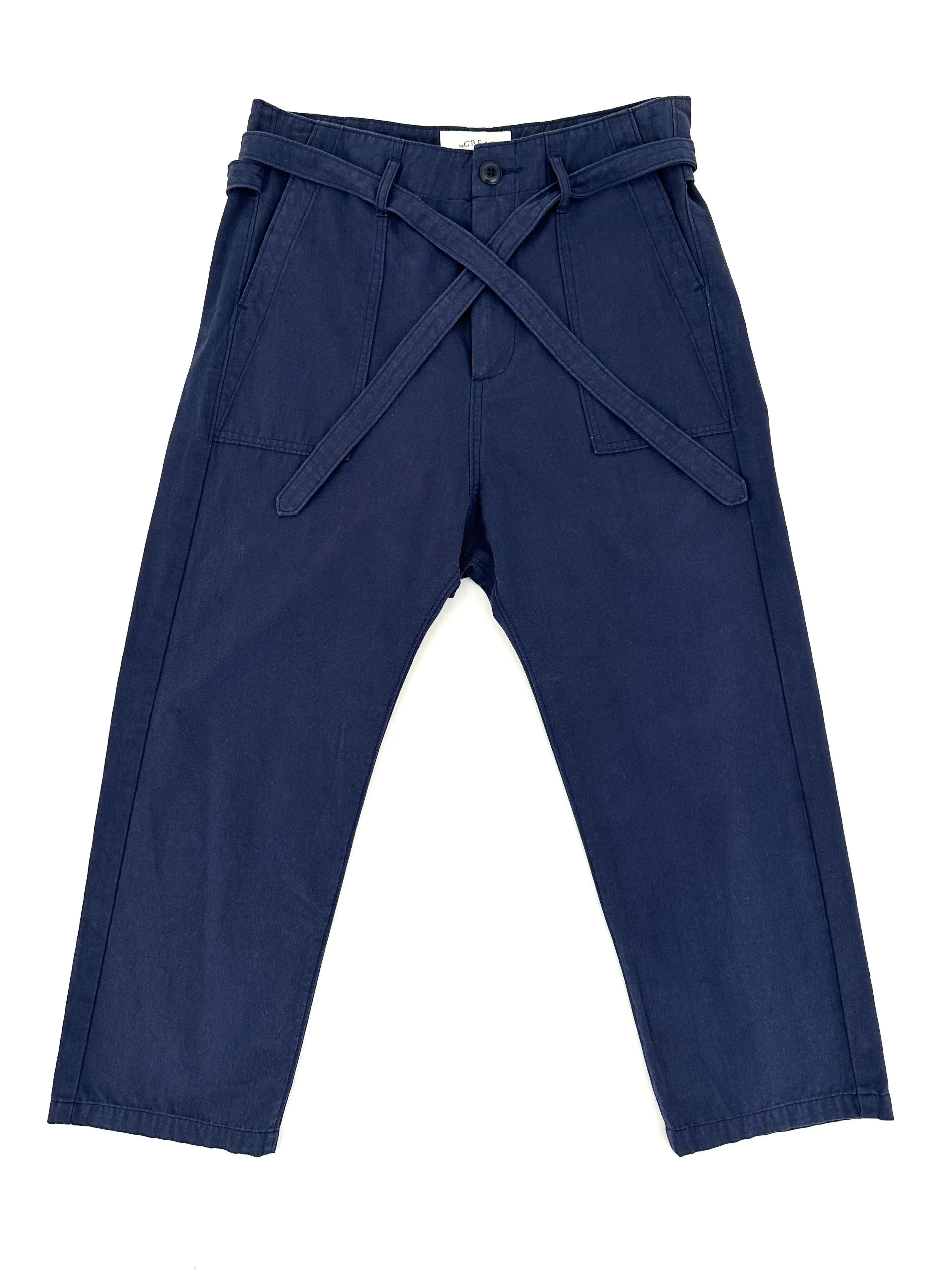 The Great Belted Cotton Trousers
