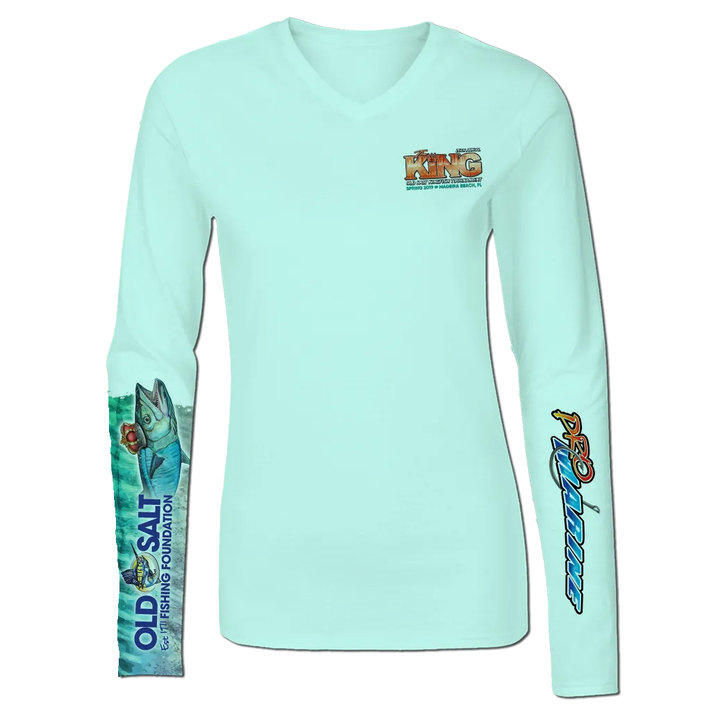 The KING - Spring 2019 Ladies Performance - Long Sleeve V-Neck