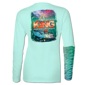 The KING - Spring 2019 Ladies Performance - Long Sleeve V-Neck