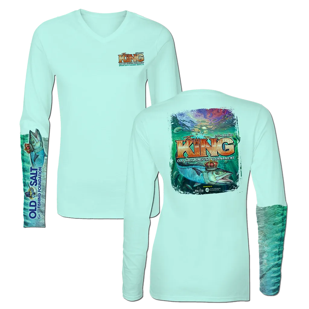 The KING - Spring 2019 Ladies Performance - Long Sleeve V-Neck