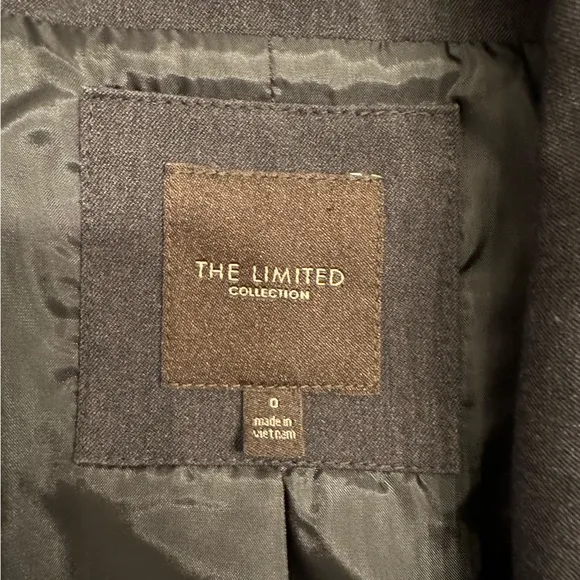 The Limited Dark Gray 3 Button Suit Blazer- Like New
