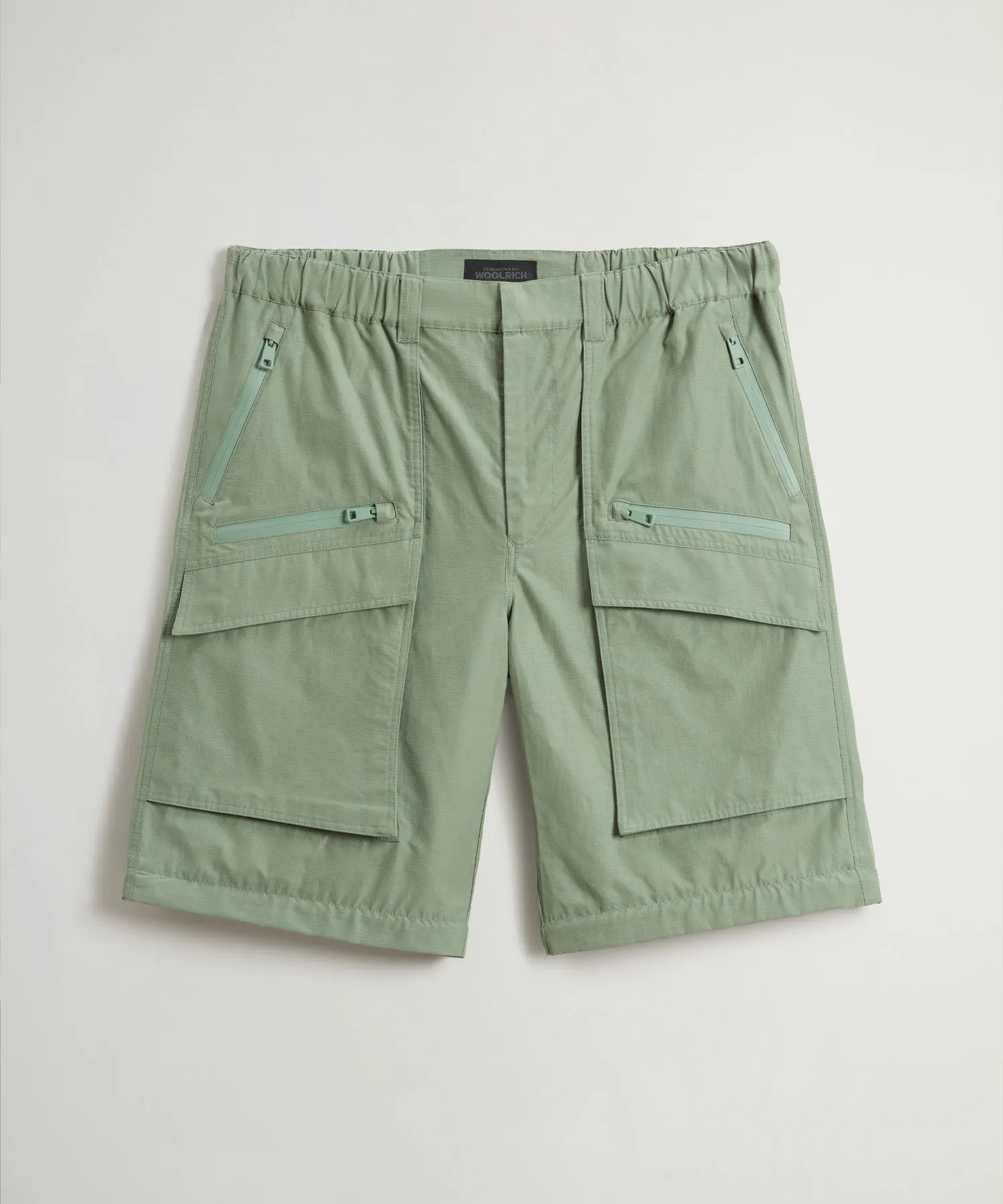 Todd Snyder x Woolrich Zip Pant in Sage