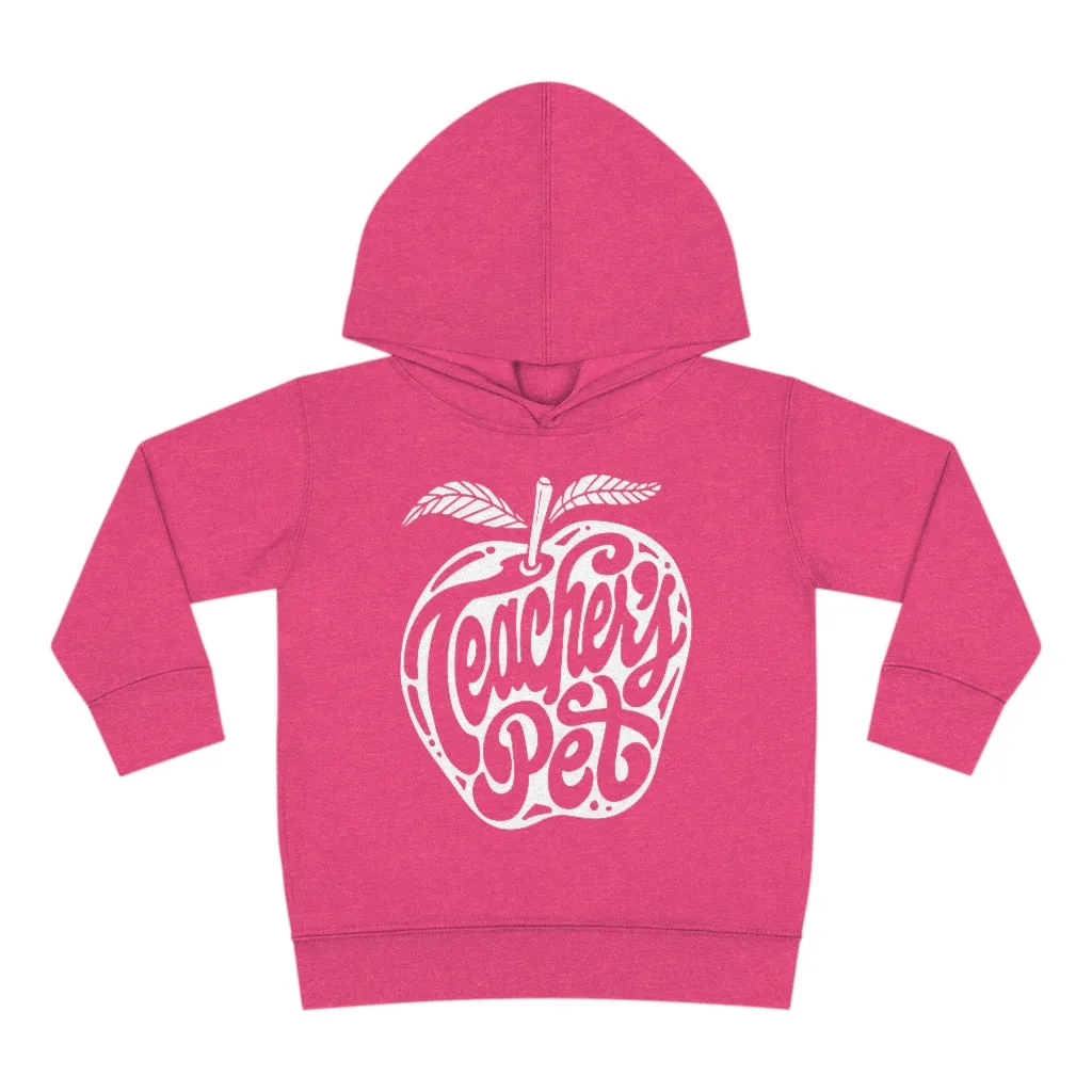 Toddler's Teacher's Pet Pullover Fleece Hoodie