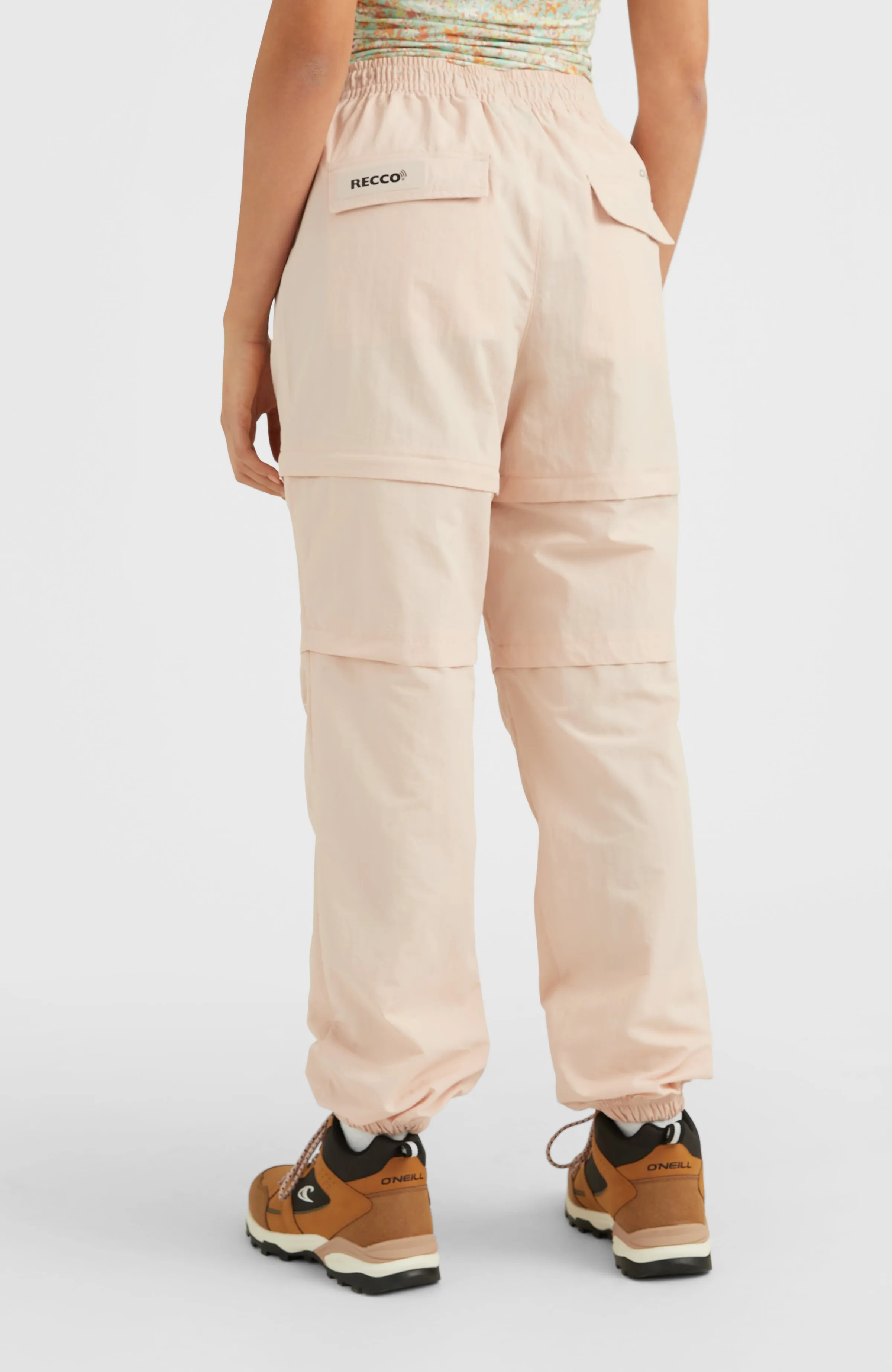 Tour Convertible High Waist Zip Hose | Peach Whip