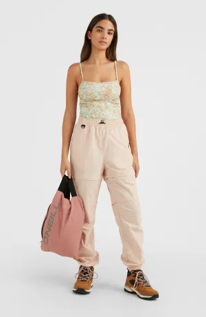 Tour Convertible High Waist Zip Hose | Peach Whip